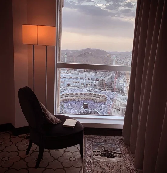 Kaaba View From Hotel Room